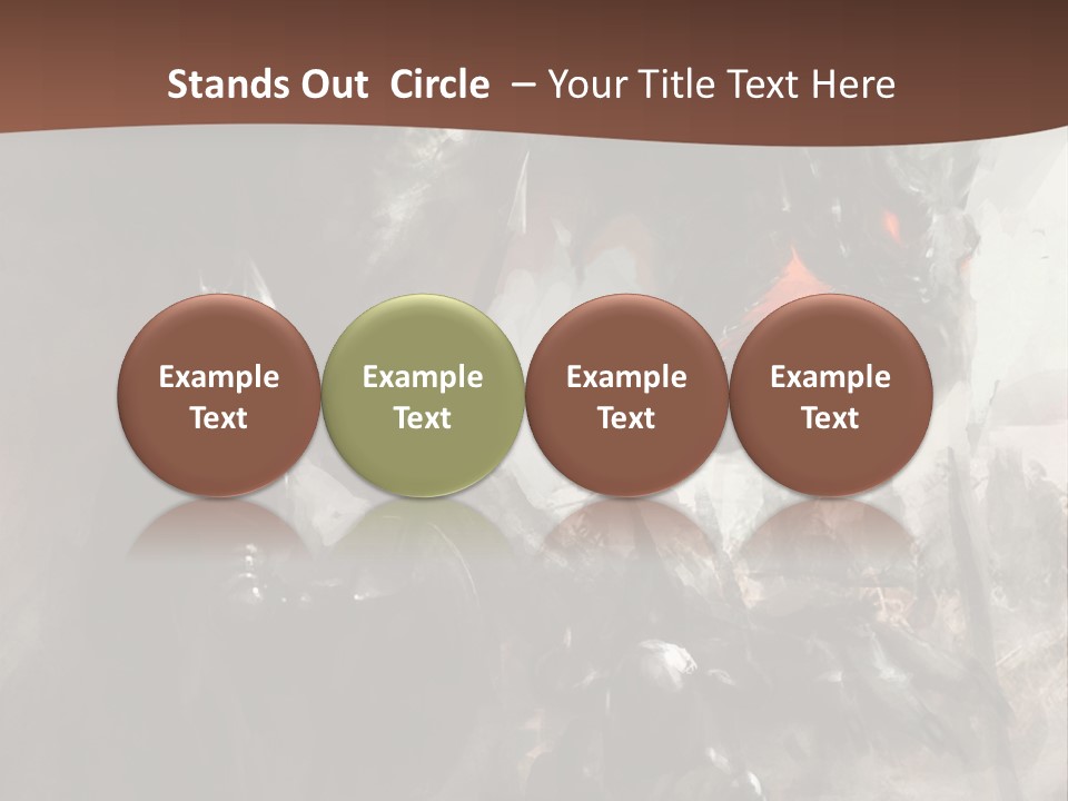 Dragon Fear King PowerPoint Template