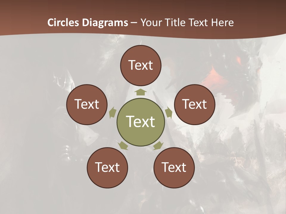 Dragon Fear King PowerPoint Template