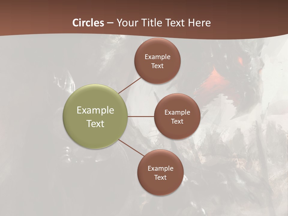 Dragon Fear King PowerPoint Template