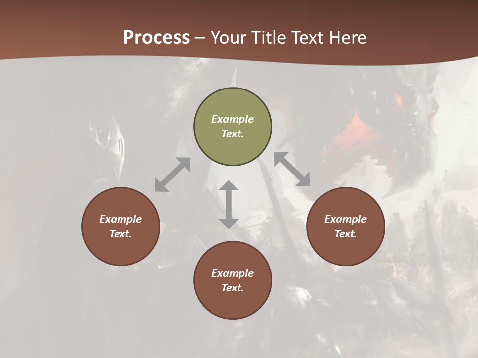 Dragon Fear King PowerPoint Template