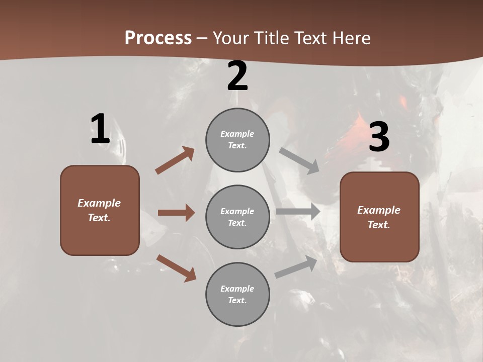Dragon Fear King PowerPoint Template
