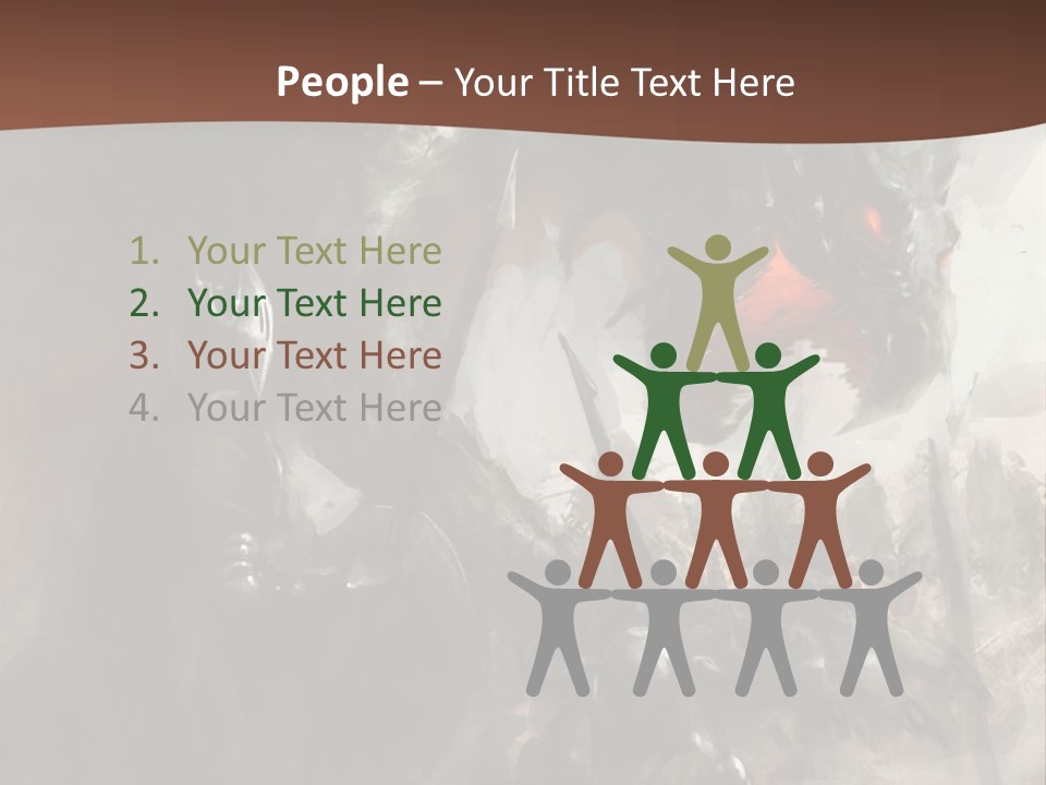 Dragon Fear King PowerPoint Template