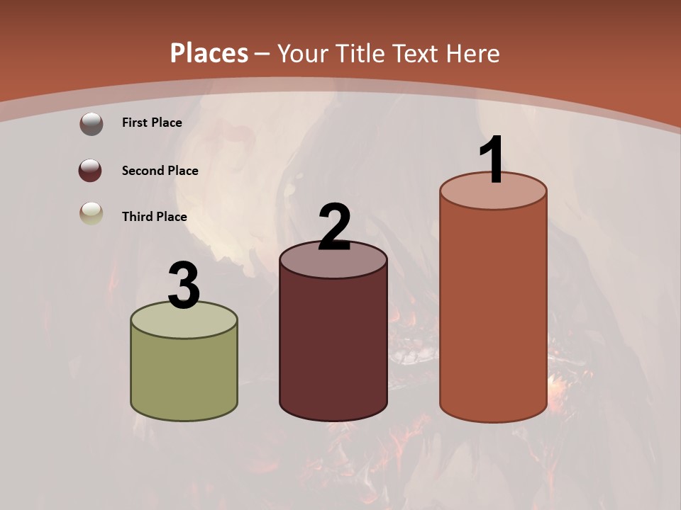 Ancient Energy Poster PowerPoint Template