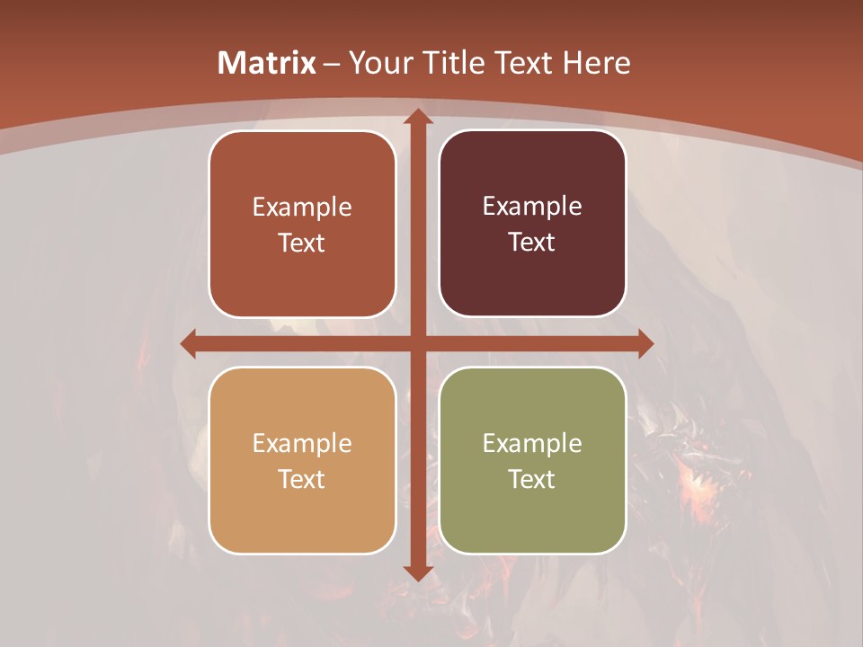 Ancient Energy Poster PowerPoint Template