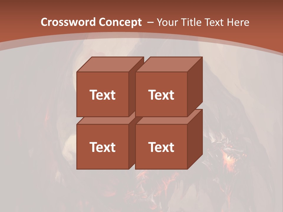 Ancient Energy Poster PowerPoint Template