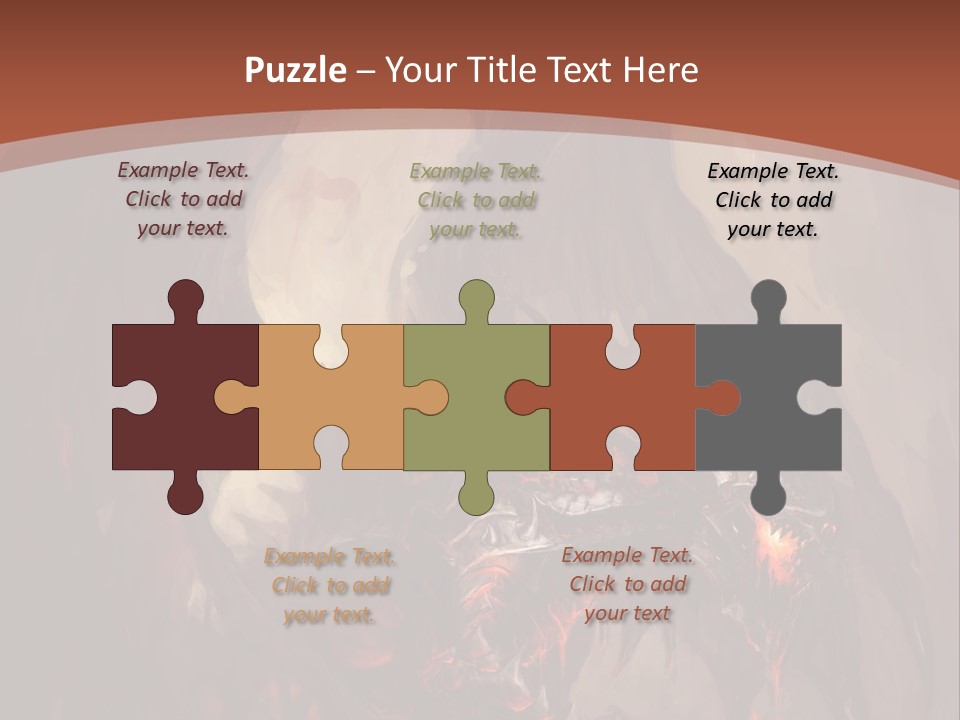 Ancient Energy Poster PowerPoint Template