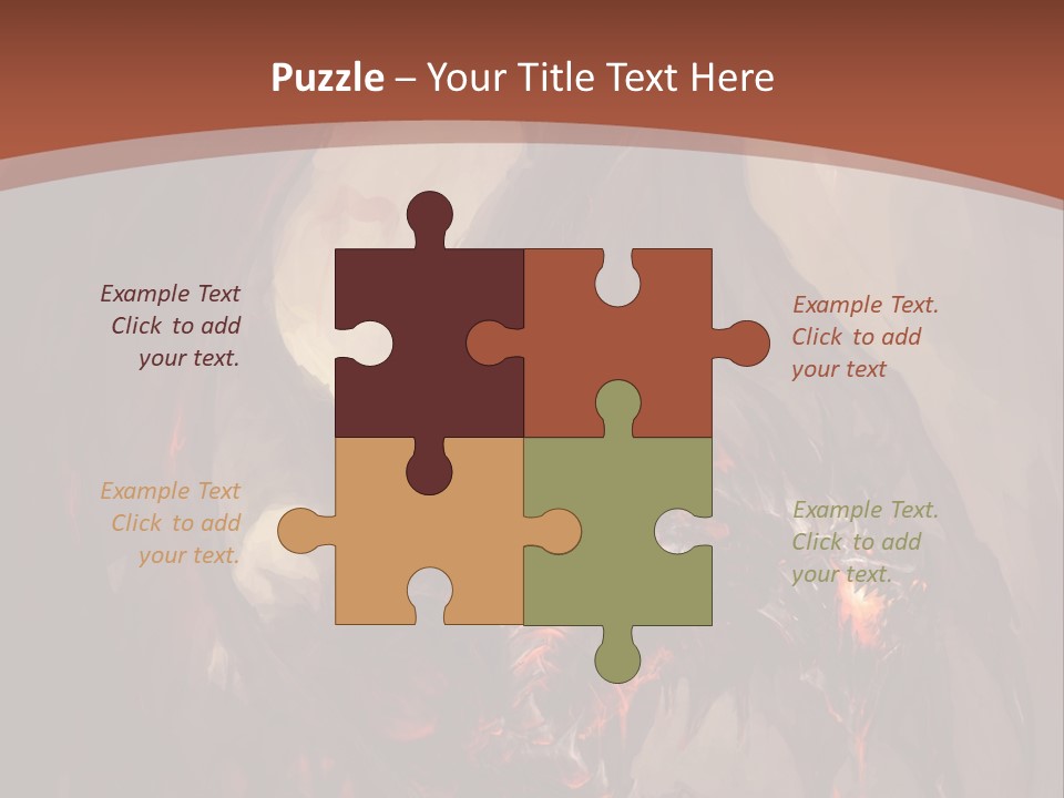 Ancient Energy Poster PowerPoint Template