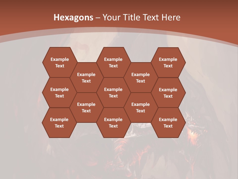 Ancient Energy Poster PowerPoint Template