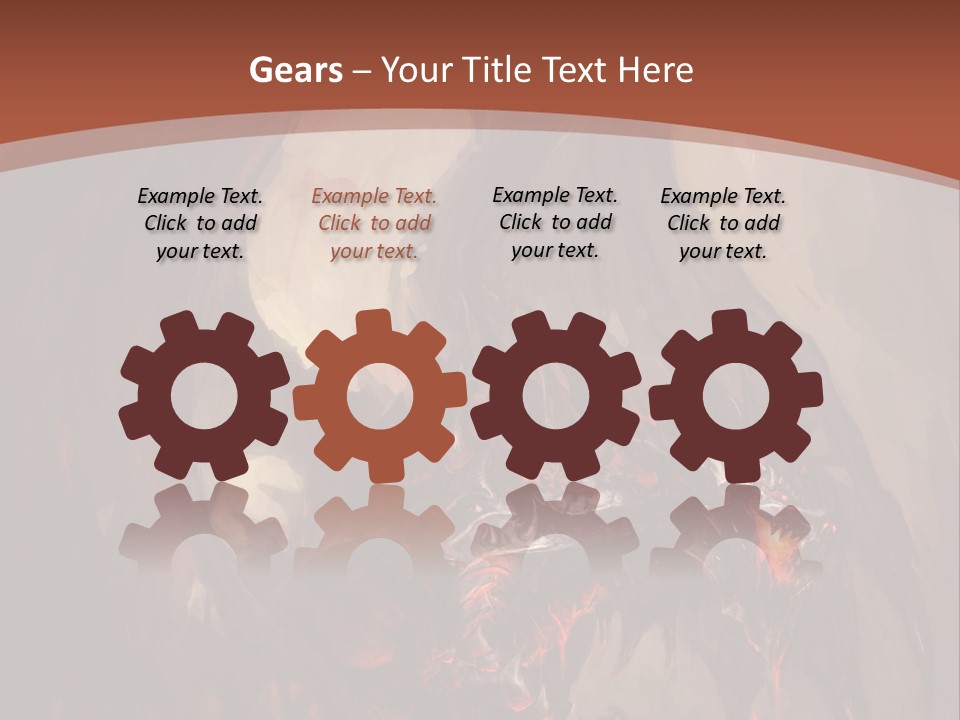 Ancient Energy Poster PowerPoint Template