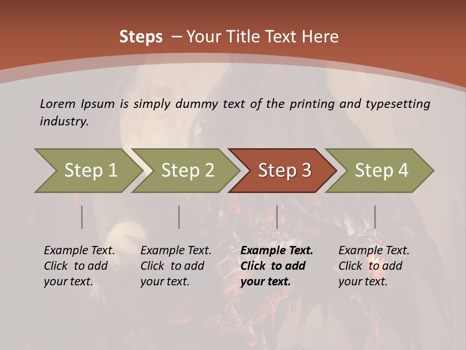 Ancient Energy Poster PowerPoint Template