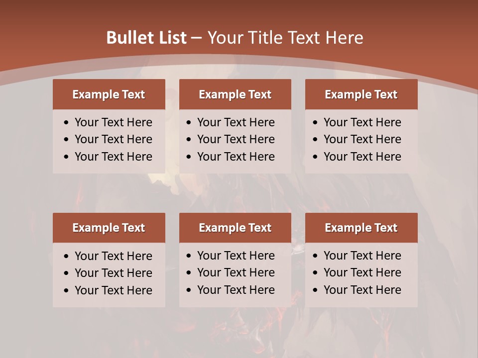 Ancient Energy Poster PowerPoint Template