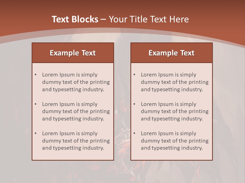 Ancient Energy Poster PowerPoint Template
