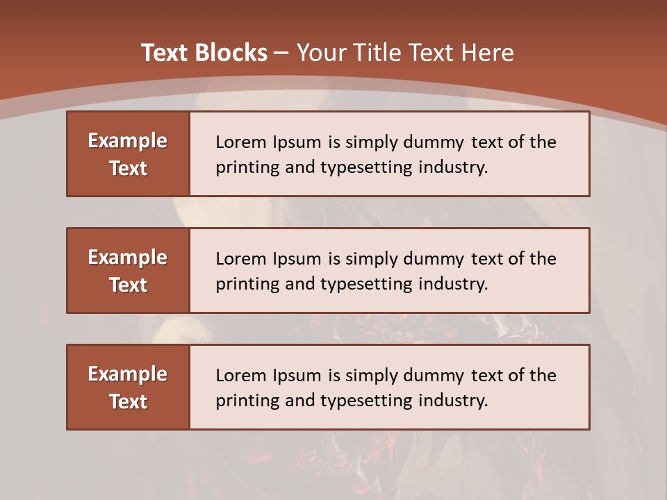 Ancient Energy Poster PowerPoint Template