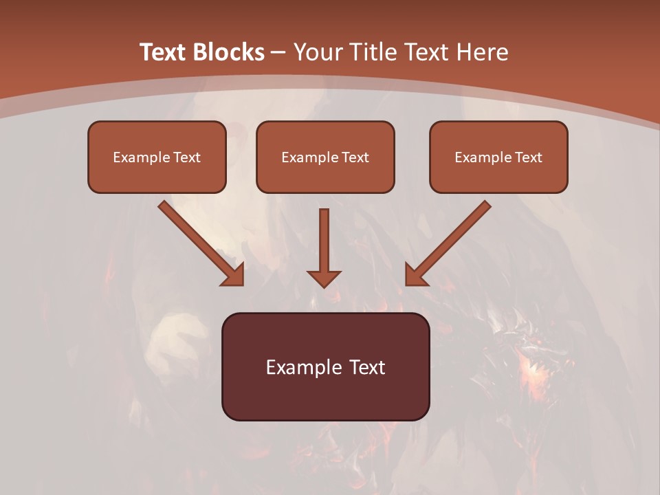 Ancient Energy Poster PowerPoint Template