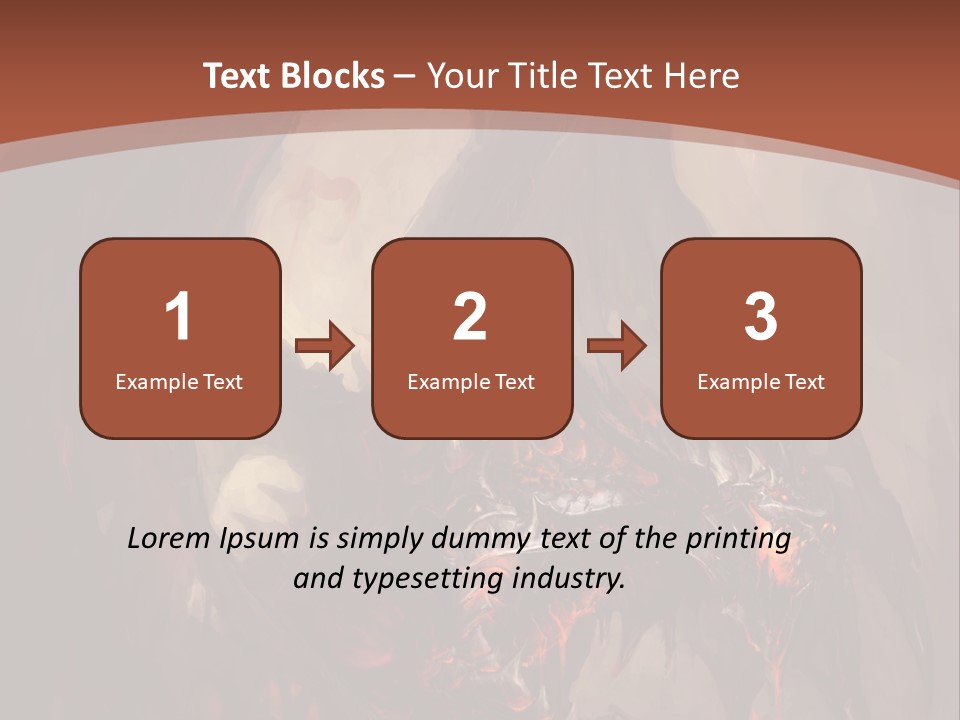 Ancient Energy Poster PowerPoint Template