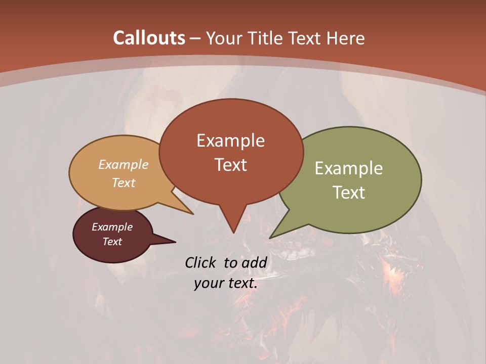 Ancient Energy Poster PowerPoint Template