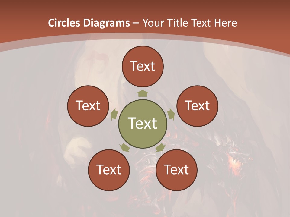 Ancient Energy Poster PowerPoint Template