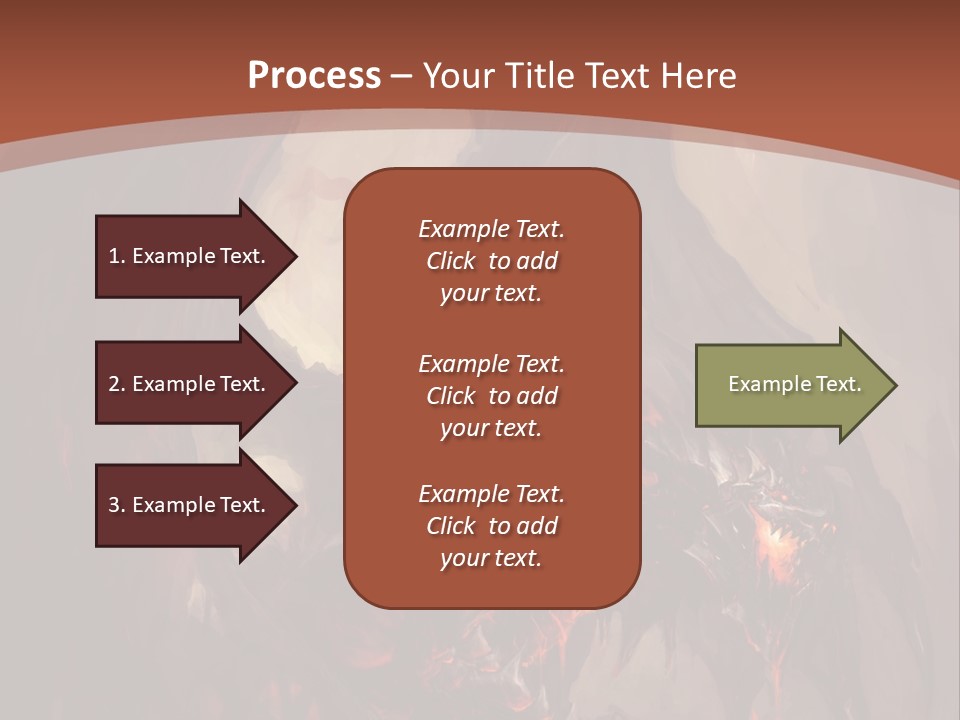 Ancient Energy Poster PowerPoint Template