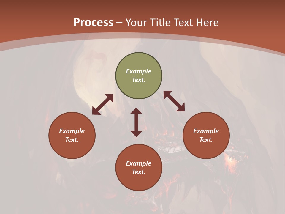 Ancient Energy Poster PowerPoint Template