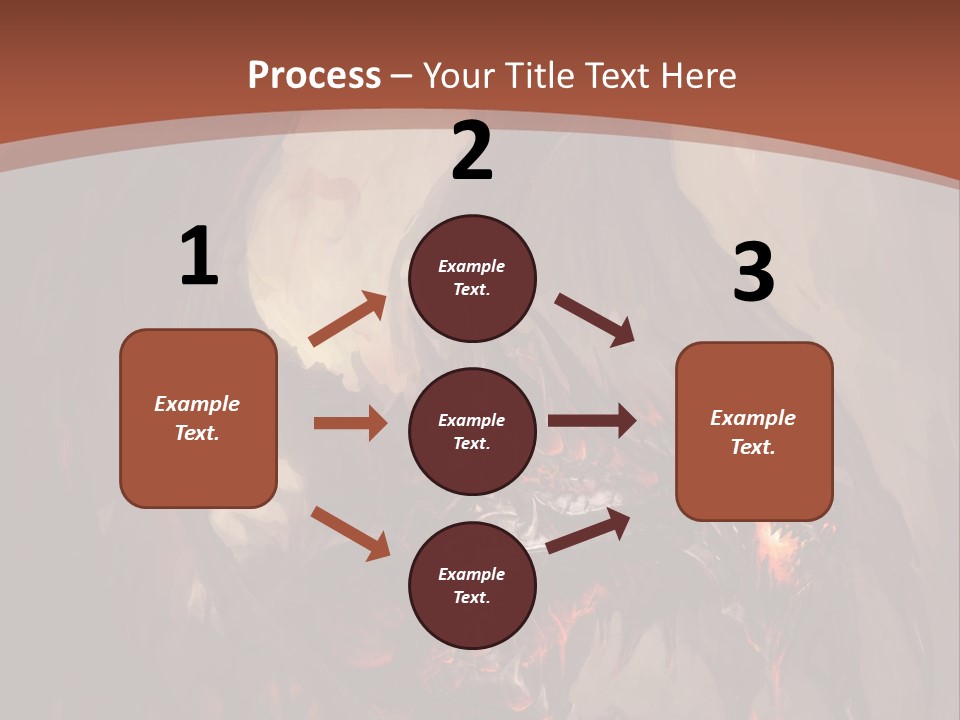 Ancient Energy Poster PowerPoint Template