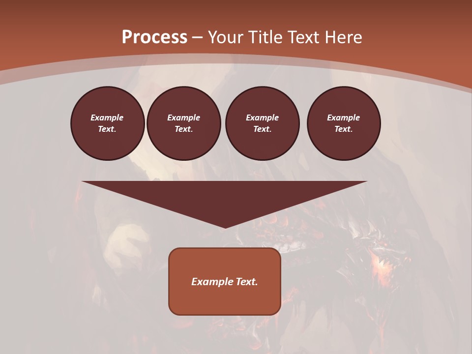 Ancient Energy Poster PowerPoint Template