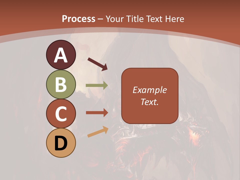 Ancient Energy Poster PowerPoint Template