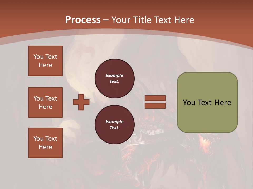 Ancient Energy Poster PowerPoint Template
