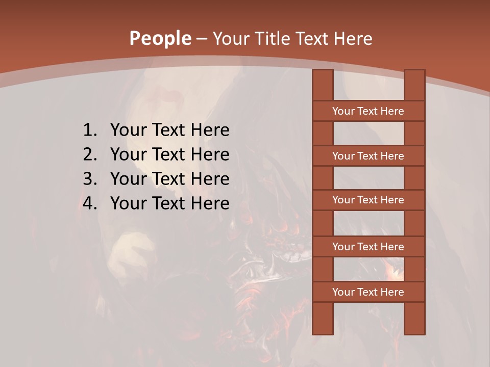 Ancient Energy Poster PowerPoint Template