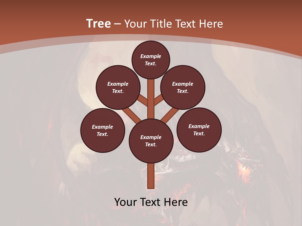 Ancient Energy Poster PowerPoint Template