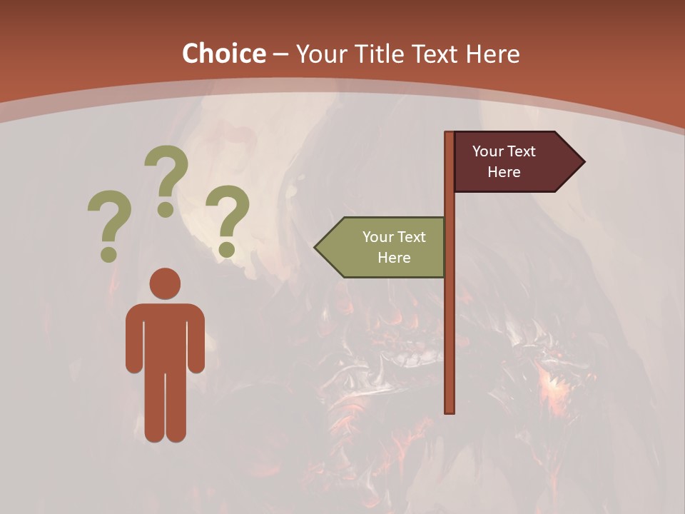 Ancient Energy Poster PowerPoint Template