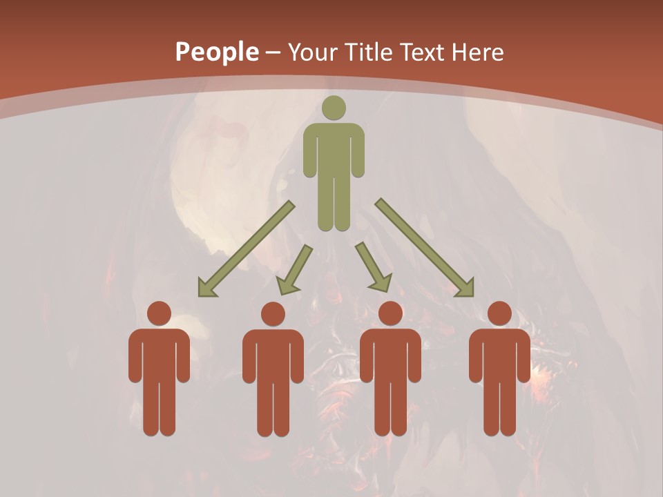 Ancient Energy Poster PowerPoint Template