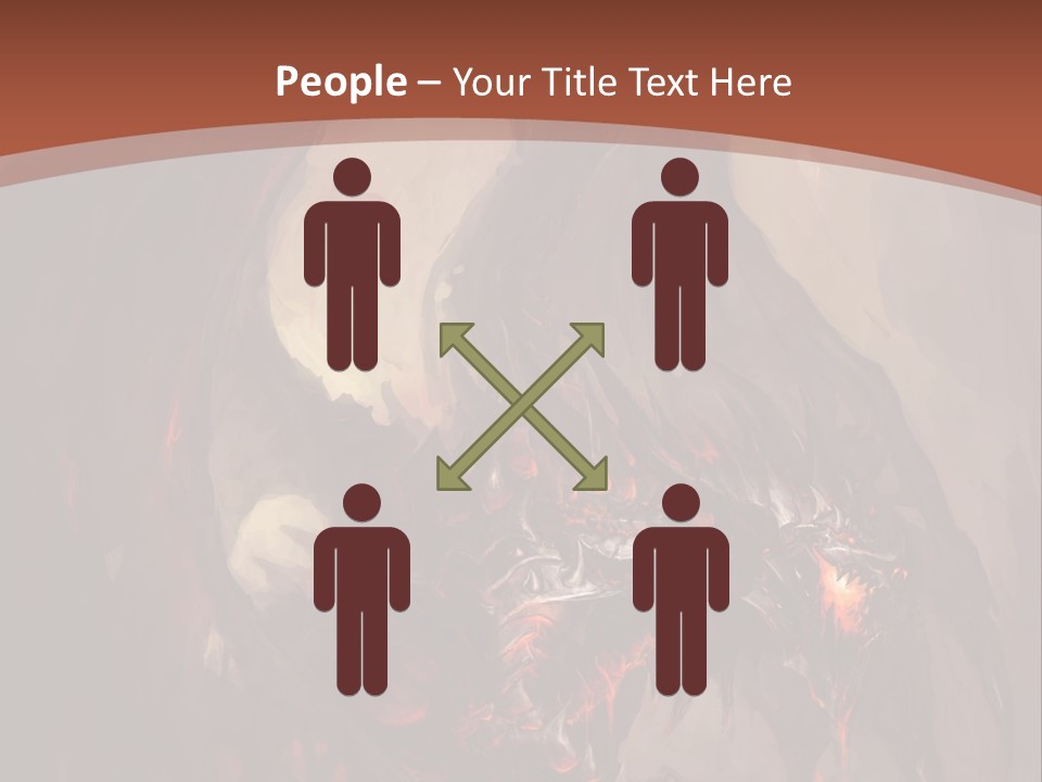 Ancient Energy Poster PowerPoint Template