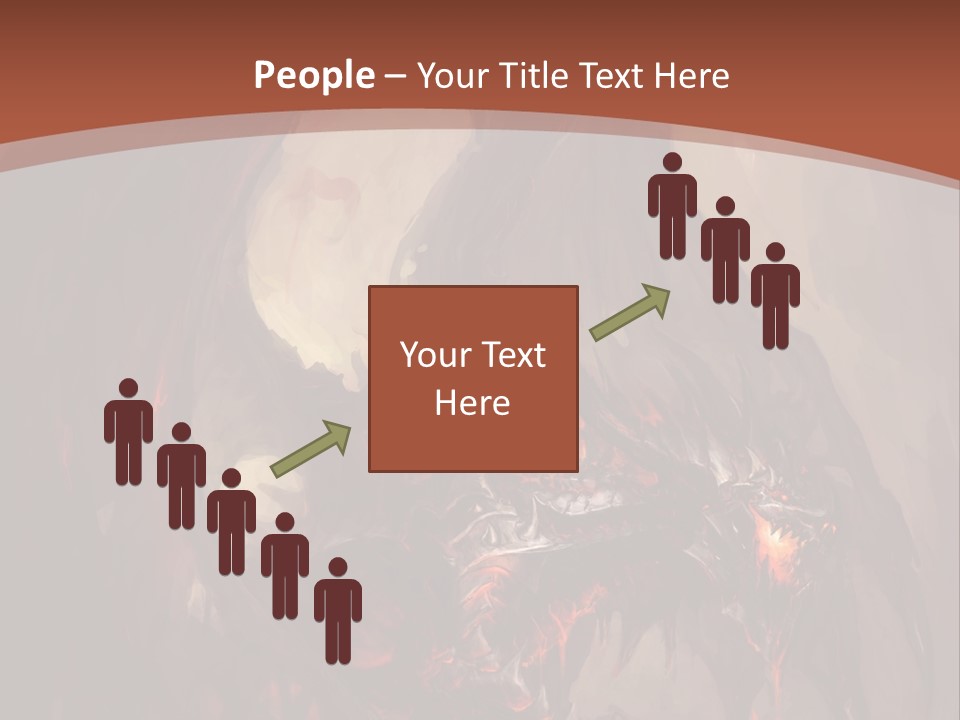 Ancient Energy Poster PowerPoint Template