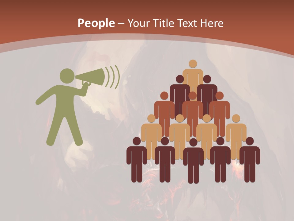 Ancient Energy Poster PowerPoint Template