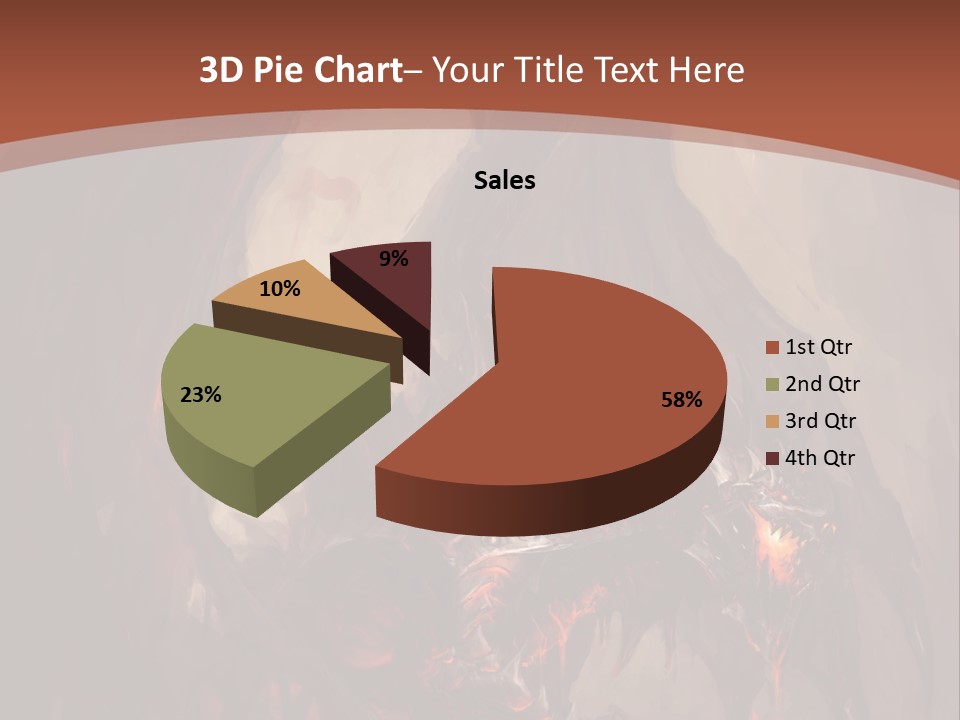 Ancient Energy Poster PowerPoint Template