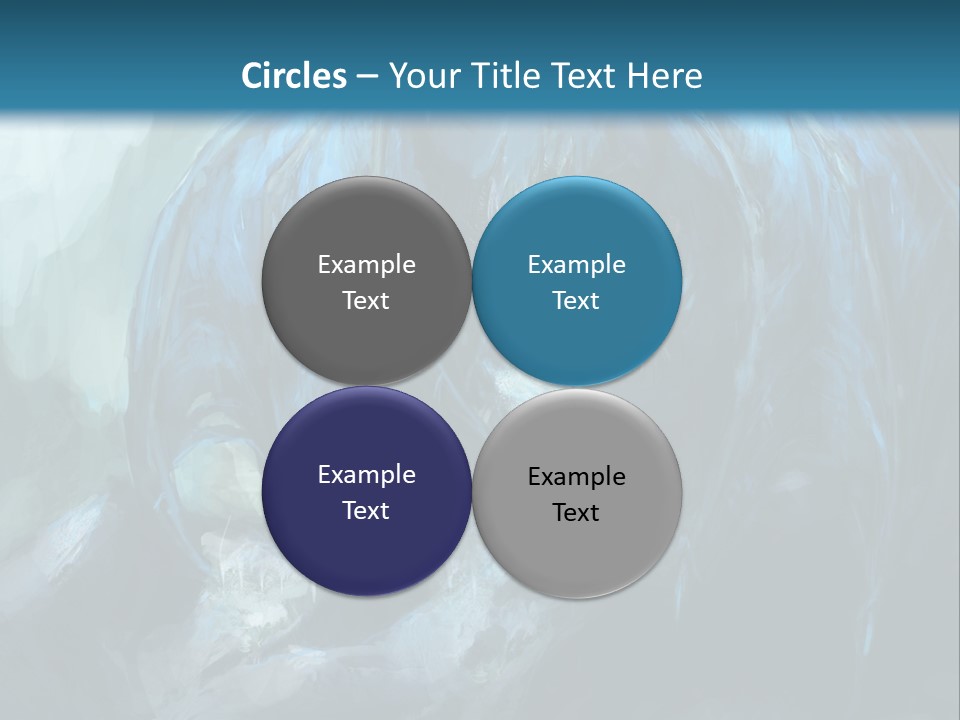 Skull Flier Mythology PowerPoint Template