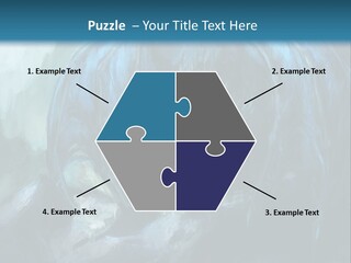 Skull Flier Mythology PowerPoint Template