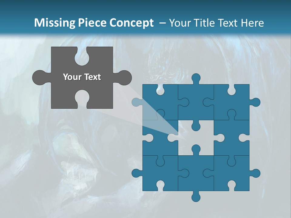 Skull Flier Mythology PowerPoint Template