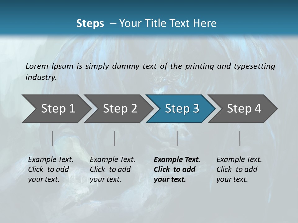 Skull Flier Mythology PowerPoint Template