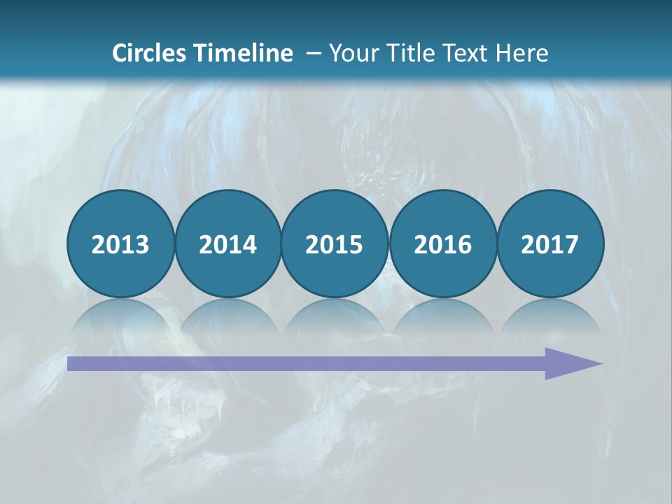 Skull Flier Mythology PowerPoint Template