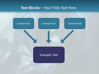 Skull Flier Mythology PowerPoint Template