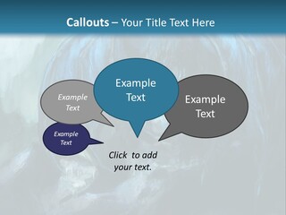 Skull Flier Mythology PowerPoint Template