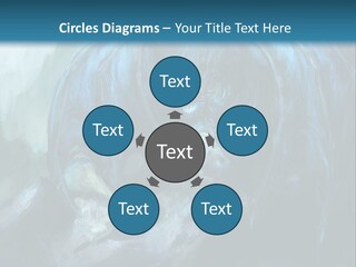 Skull Flier Mythology PowerPoint Template