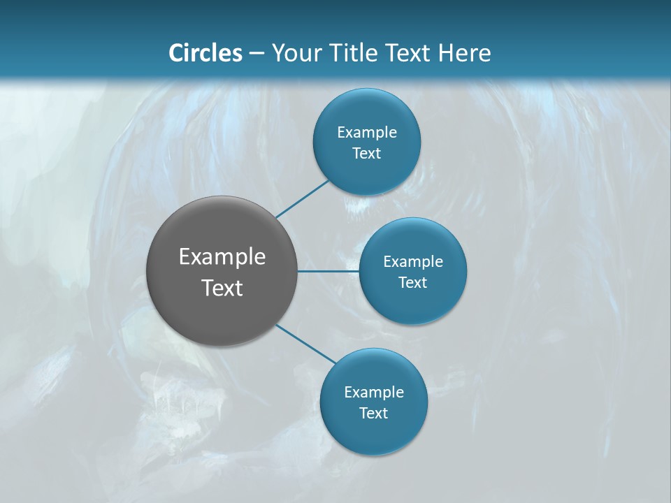 Skull Flier Mythology PowerPoint Template