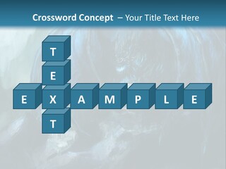 Skull Flier Mythology PowerPoint Template