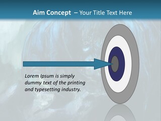 Skull Flier Mythology PowerPoint Template