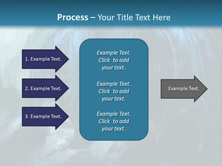 Skull Flier Mythology PowerPoint Template