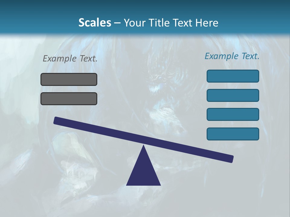 Skull Flier Mythology PowerPoint Template