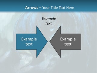 Skull Flier Mythology PowerPoint Template