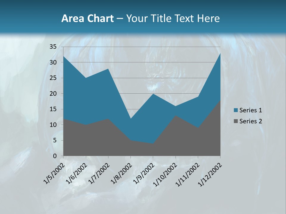 Skull Flier Mythology PowerPoint Template